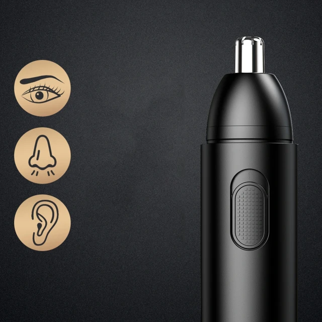 Триммер MAXGROOM GT2220A для носа, вух і брів Black (5907769388828)