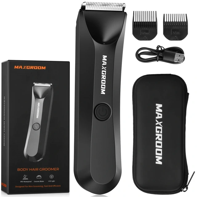Триммер MAXGROOM RFCD-9087 многофункциональный с LED лампой Black (5907769388842)