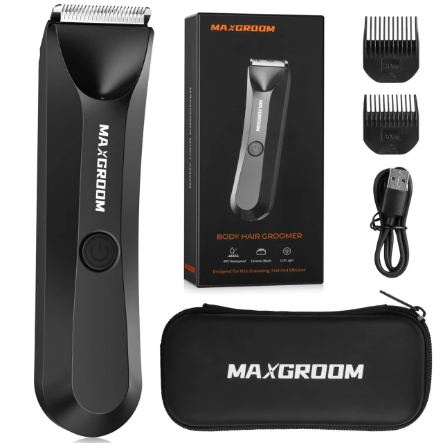 Триммер MAXGROOM RFCD-9087 многофункциональный с LED лампой Black (5907769388842)