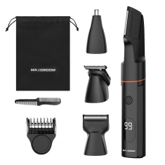 Триммер MAXGROOM LK-881 багатофункціональний з змінними насадками Black (5907769388859)