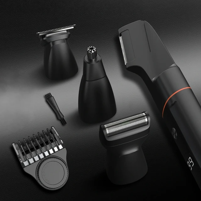 Триммер MAXGROOM LK-881 багатофункціональний з змінними насадками Black (5907769388859)