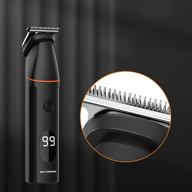 Триммер MAXGROOM LK-881 багатофункціональний з змінними насадками Black (5907769388859)