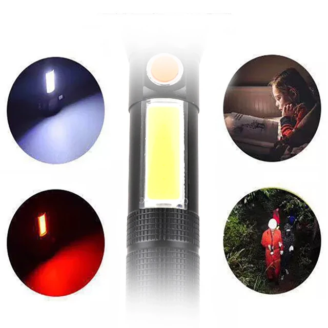 Ліхтарик Wozinsky WLR-31 5 W 500 lm CREE 3в1 Black (5907769388941)