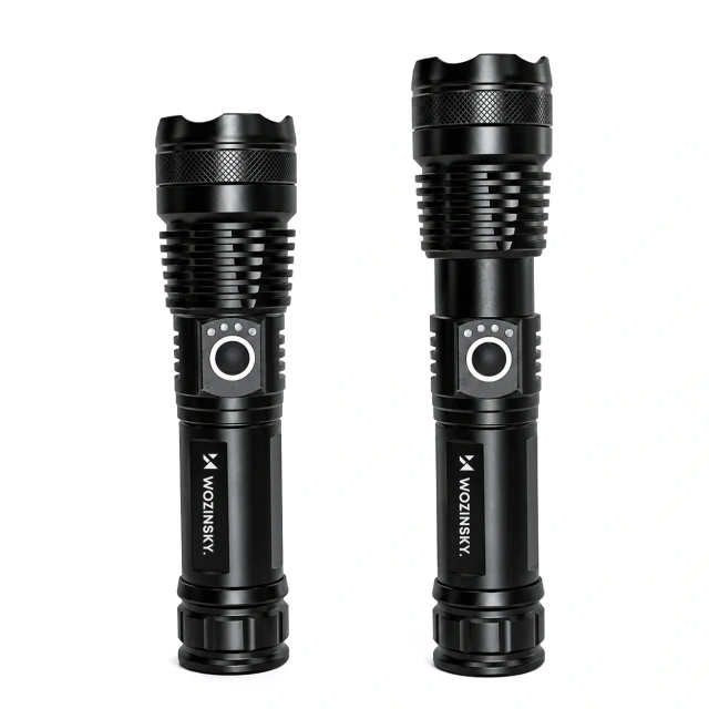 Тактический фонарик Wozinsky WLT-15W 15 W 1500 lm CREE IP65 Black (5907769389108)