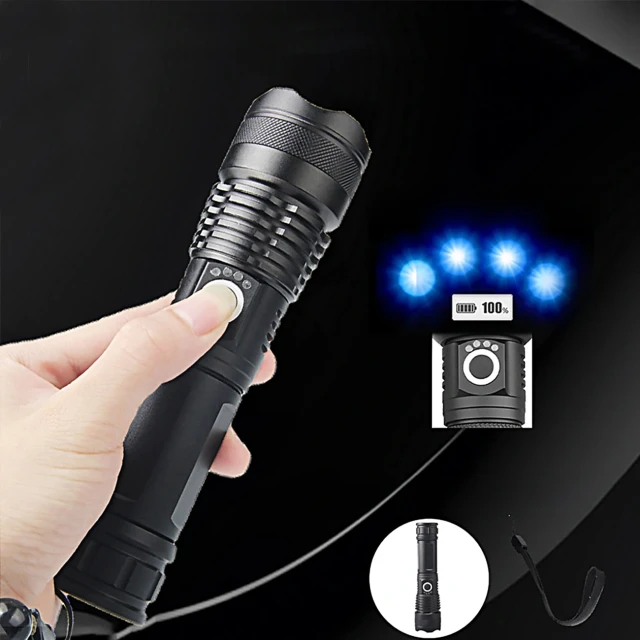 Тактический фонарик Wozinsky WLT-15W 15 W 1500 lm CREE IP65 Black (5907769389108)