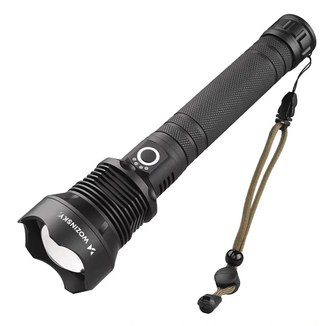 Тактичний ліхтарик Wozinsky WLT-20W 20 W 2000 lm CREE IP65 Black (5907769389115)