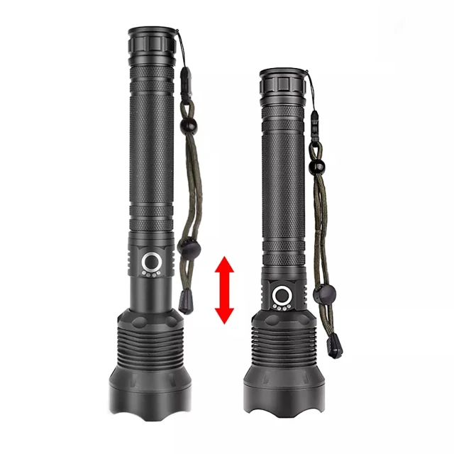 Тактичний ліхтарик Wozinsky WLT-20W 20 W 2000 lm CREE IP65 Black (5907769389115)