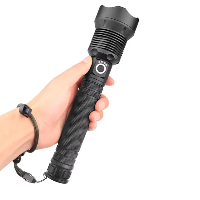 Тактичний ліхтарик Wozinsky WLT-20W 20 W 2000 lm CREE IP65 Black (5907769389115)