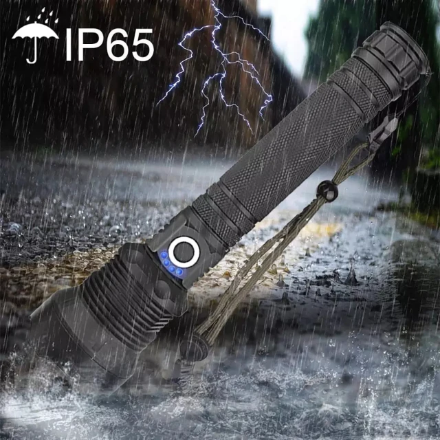 Тактичний ліхтарик Wozinsky WLT-20W 20 W 2000 lm CREE IP65 Black (5907769389115)