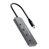 USB-хаб Wozinsky WHS088YSS 4x USB-A Grey (5907769389313)