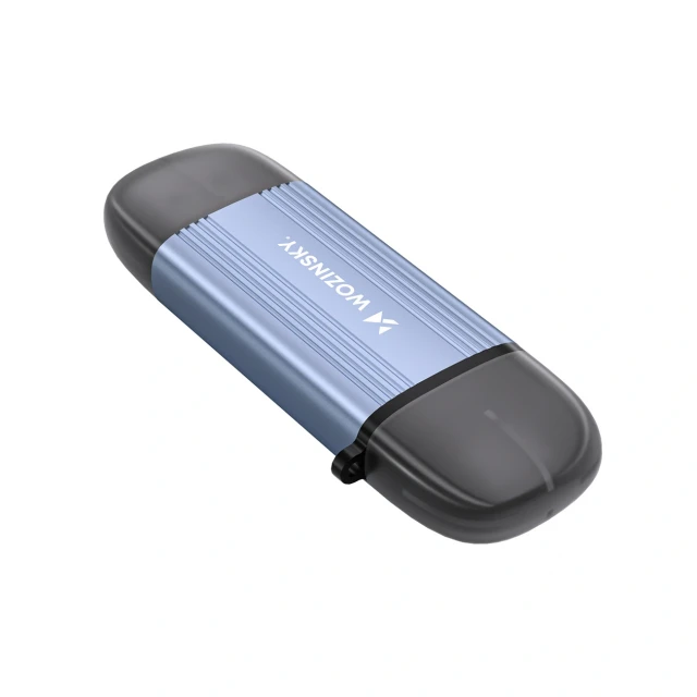Кардрідер Wozinsky WCR-5G SD і microSD USB-A 3.0 / USB-C 3.0 Grey (5907769389320)