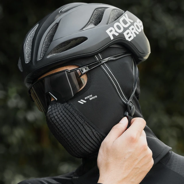 Балаклава велосипедна Rockbros LF25699 полярна Black (5907769389610)