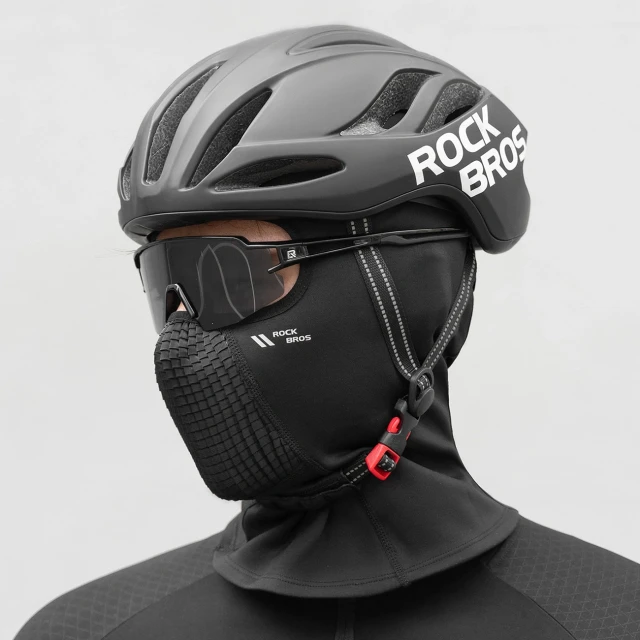 Балаклава велосипедна Rockbros LF25699 полярна Black (5907769389610)