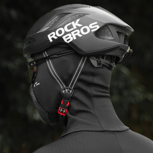 Балаклава велосипедна Rockbros LF25699 полярна Black (5907769389610)