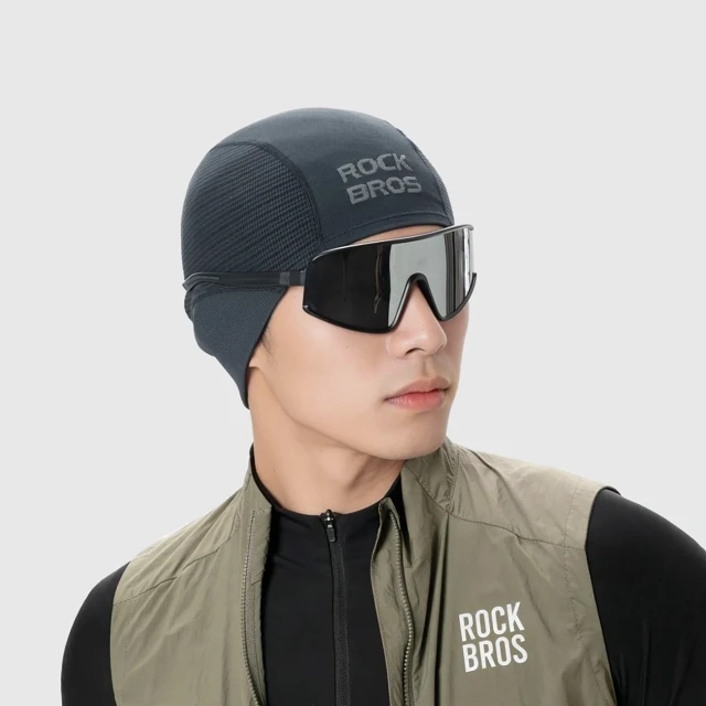 Шапка велосипедна Rockbros LF25956 трикотажна безшовна Black