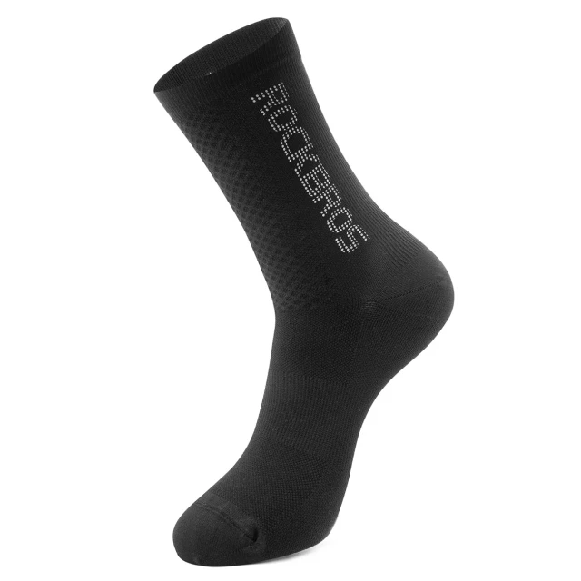 Шкарпетки велосипедні Rockbros 490067003 відбивні M Black