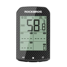 Велокомп'ютер Rockbros M1Pro Bluetooth GPS IPX6 Black (5907769389801)