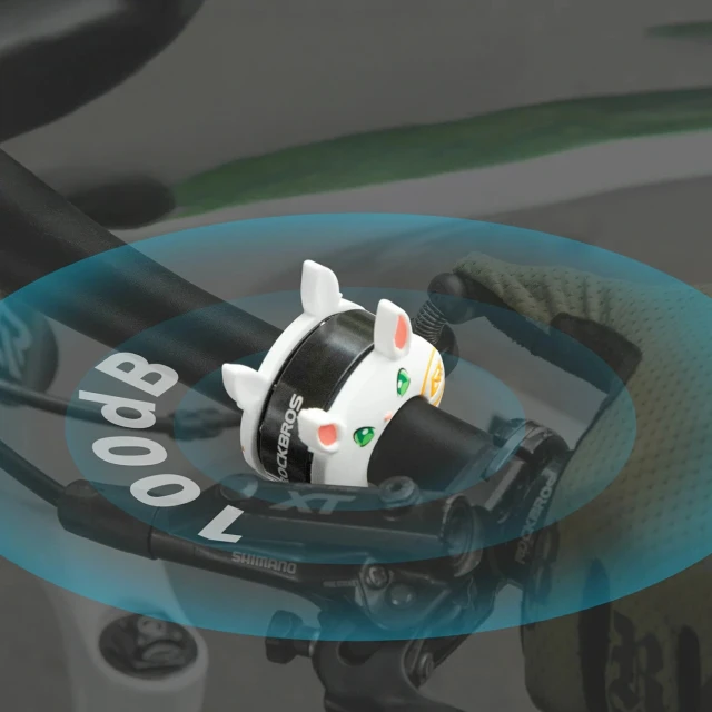 Дзвіночок велосипедний Rockbros 34001100 дитячий White (5907769389870)