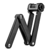 Замок велосипедний Rockbros LFCXR0085 складаний з шифром Black (5907769390005)