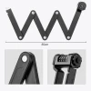 Замок велосипедний Rockbros LFCXR0085 складаний з шифром Black (5907769390005)