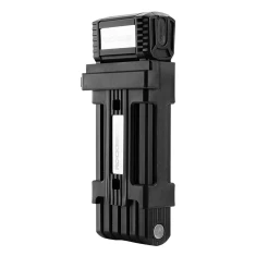 Замок велосипедний Rockbros LKXR2006 складний на ключ - Black