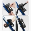 Замок велосипедный Rockbros LKXR2006 складной на ключ - Black