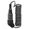 Замок велосипедний Rockbros T530 блокада каски Black