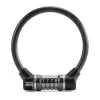 Замок велосипедний Rockbros 87639-4 тросовий зі сталлю Black (5907769390104)