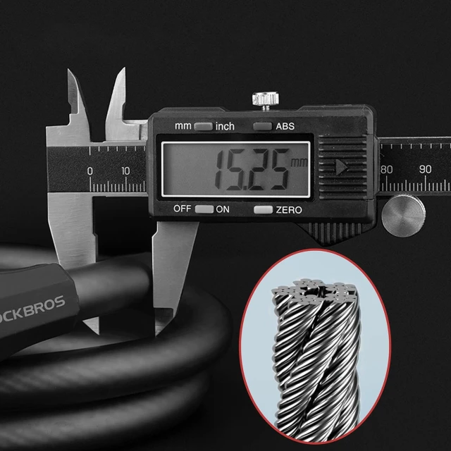 Замок велосипедний Rockbros RKS507 5-цифровий (5907769390128)