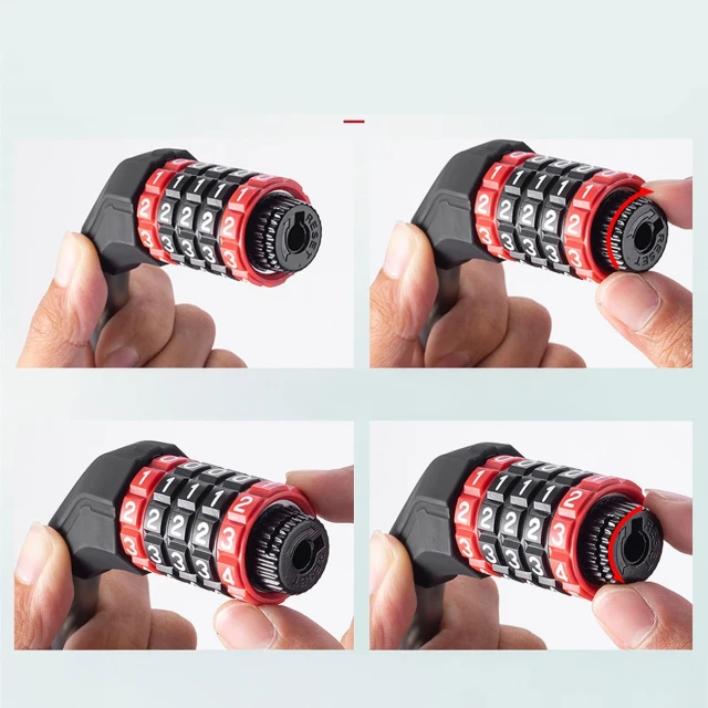 Замок велосипедний Rockbros RKS507 5-цифровий (5907769390128)