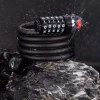 Замок велосипедний Rockbros RKS531 180cm Steel Cable 5-Digit (5907769390142)