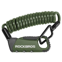 Замок велосипедний Rockbros RBK6N комбінований Green (5907769390159)