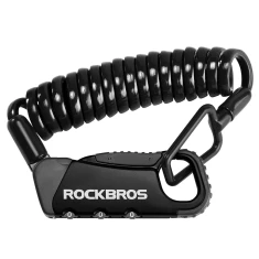 Замок велосипедний Rockbros RBK6N комбінований Black (5907769390173)