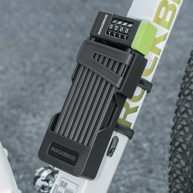 Велозамок Rockbros 829 на комбінацію складаний Black (5907769390210)