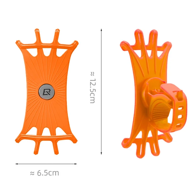 Тримач на телефон Rockbros LF436 на кермо Orange (5907769390234)