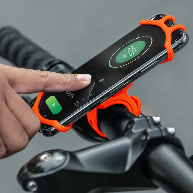 Тримач на телефон Rockbros LF436 на кермо Orange (5907769390234)
