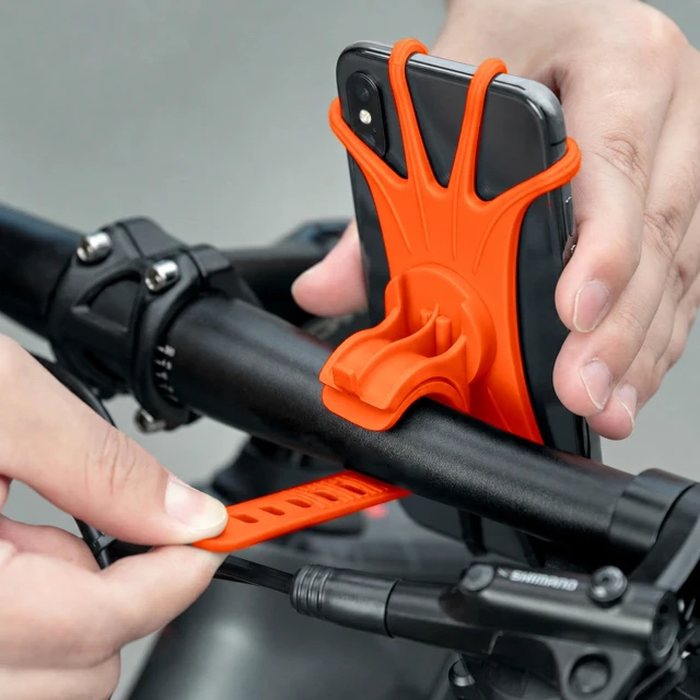 Тримач на телефон Rockbros LF436 на кермо Orange (5907769390234)