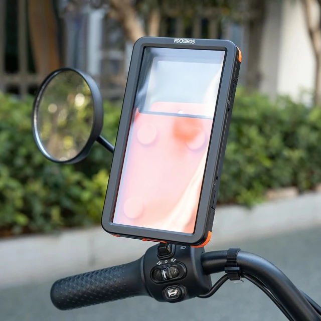Держатель для телефона Rockbros HW-87 магнитный водостойкий Black