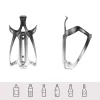 Кошик для фляги Rockbros RKL02 алюмінієвий - Black/Silver