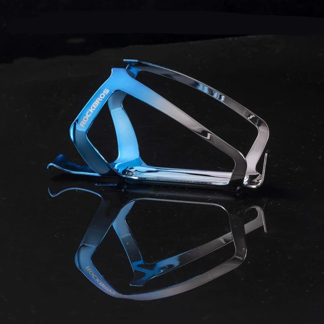 Кошик для фляги Rockbros RKL02 алюмінієвий Blue Silver
