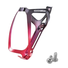 Кошик для флякона Rockbros RKL02 алюмінієвий Black/Red (5907769390418)
