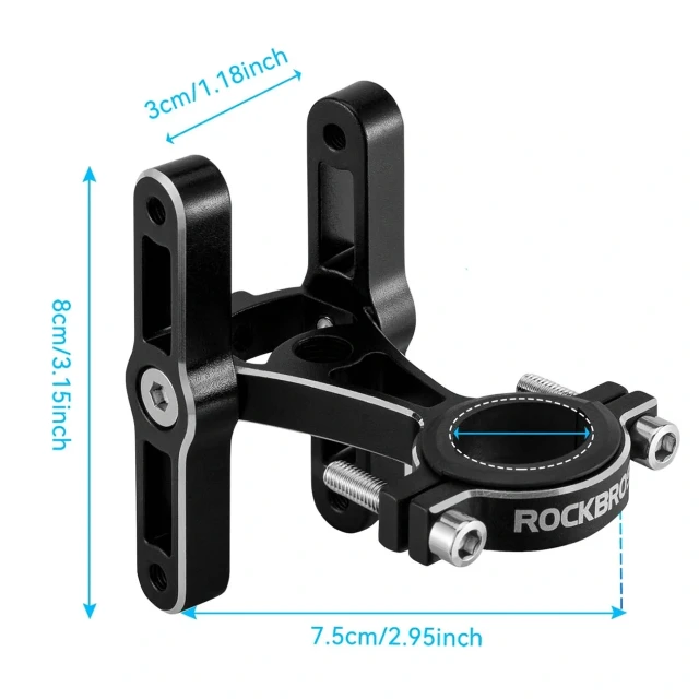 Адаптер кошика для фляги Rockbros KS-415 (5907769390432)