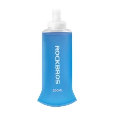 Бутилка м'яка Rockbros 35210027002 soft flask для бігу 500 мл Blue