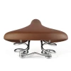 Сідло велосипедне Rockbros 6800S ретро комфортне Brown (5907769390616)