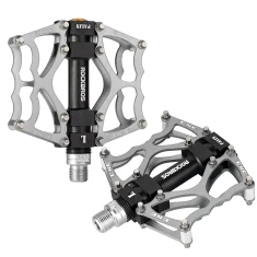 Педалі велосипедні Rockbros JT201012LS 2010-12L алюмінієві платформові Silver (5907769390654)