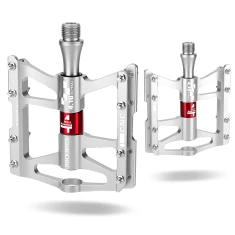 Педалі велосипедні Rockbros JT410 4 підшипники Silver (5907769390692)