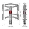 Педалі велосипедні Rockbros JT410 4 підшипники Silver (5907769390692)