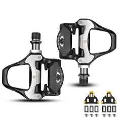 Платформи для педалей Rockbros LP-RD2BK система SPD Black (5907769390715)