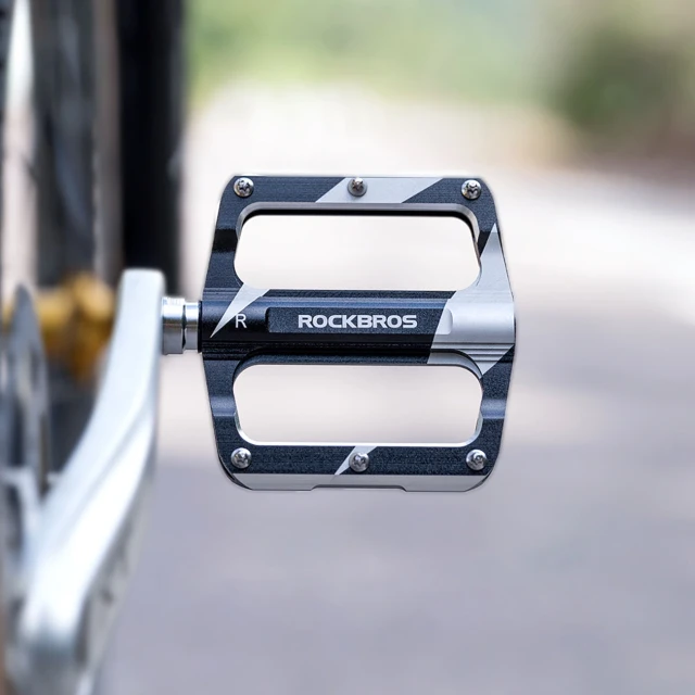 Педалі велосипедні Rockbros K306-BK MTB алюмінієві Black (5907769390746)