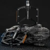 Педалі велосипедні Rockbros K371 алюмінієві світловідбивні герметичні Black